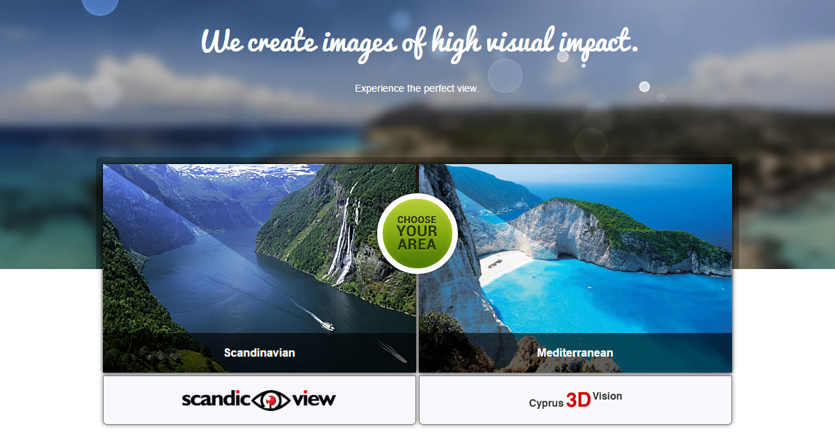 Scandic View » Virtual tours & Web development